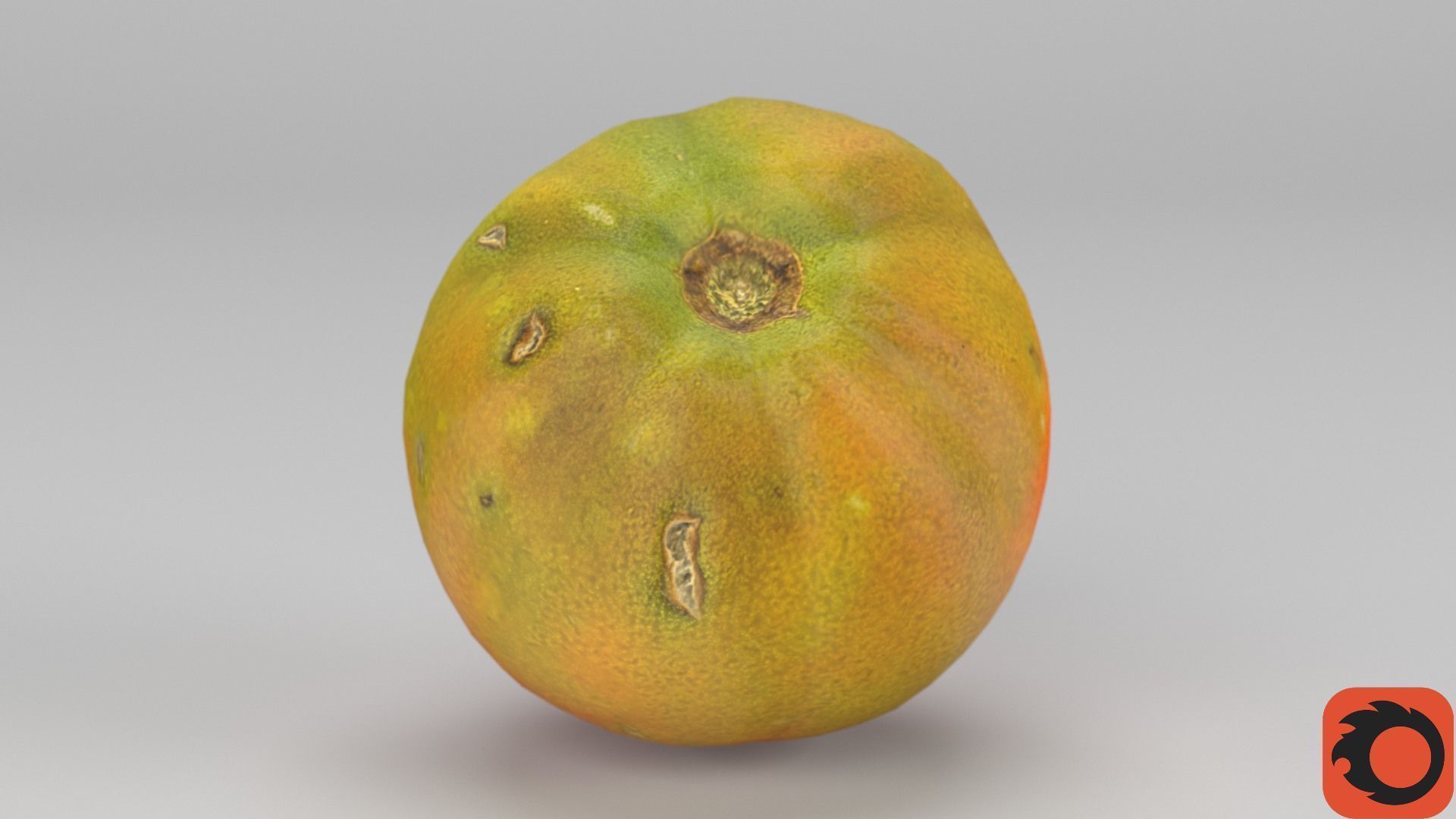 Tomato 03 Low-poly 3D model_30