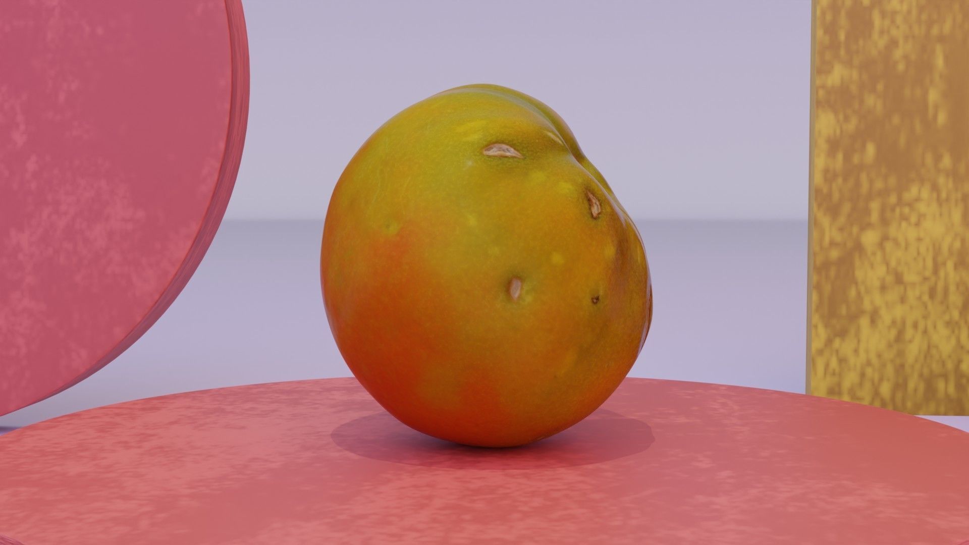 Tomato 03 Low-poly 3D model_3