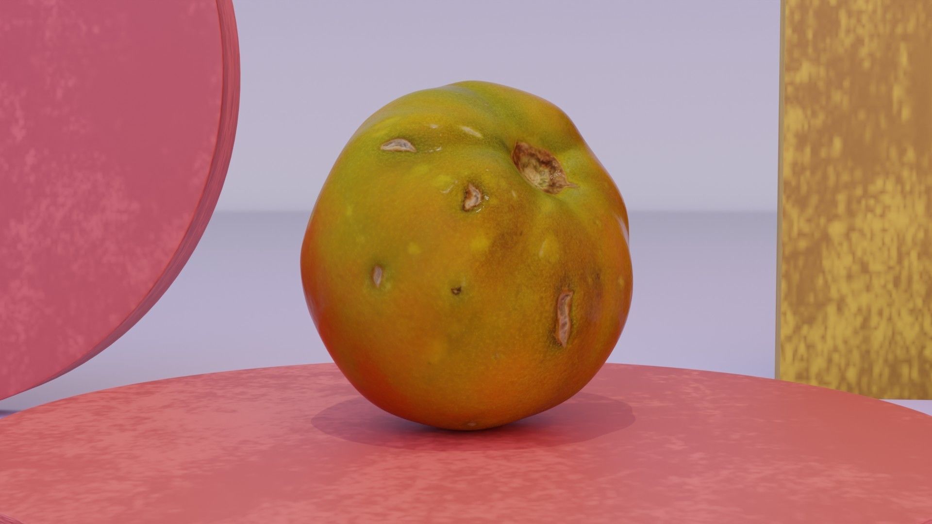 Tomato 03 Low-poly 3D model_2