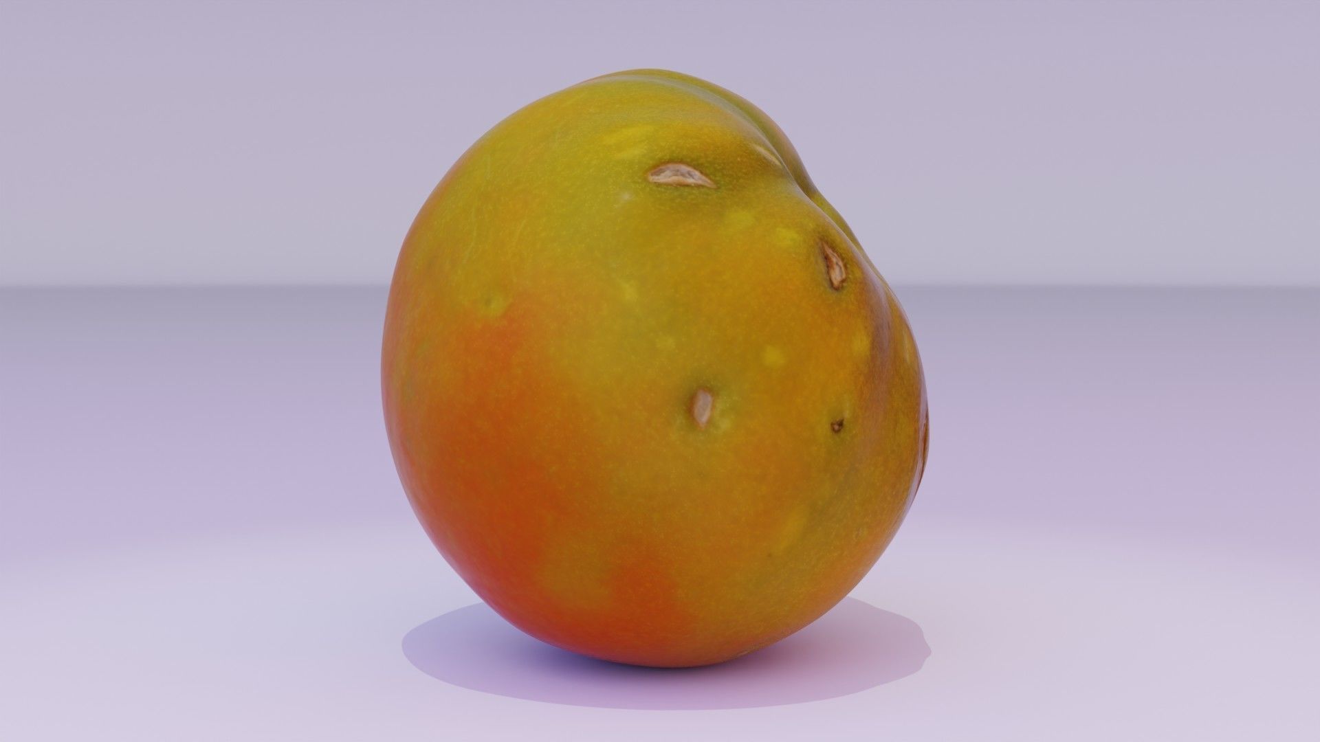 Tomato 03 Low-poly 3D model_13