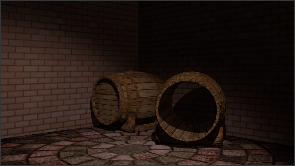 Barrel wooden barrels - wooden barrels 3D model_1