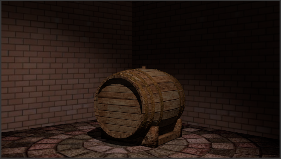 Barrel wooden barrels - wooden barrels 3D model_4