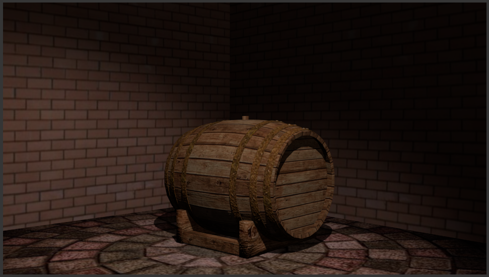 Barrel wooden barrels - wooden barrels 3D model_3