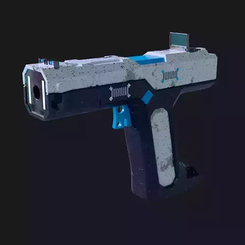 Sci-Fi Handgun 
