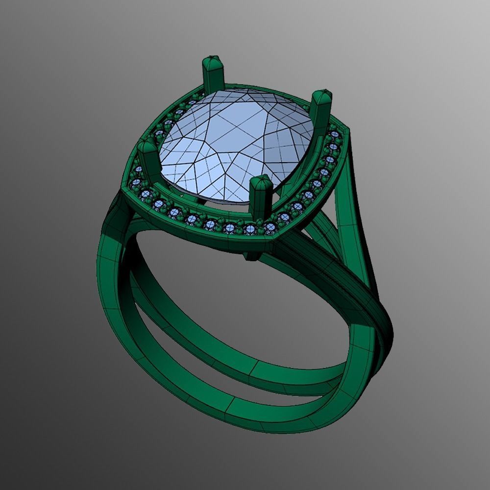 Ring pl11 3D print model_2