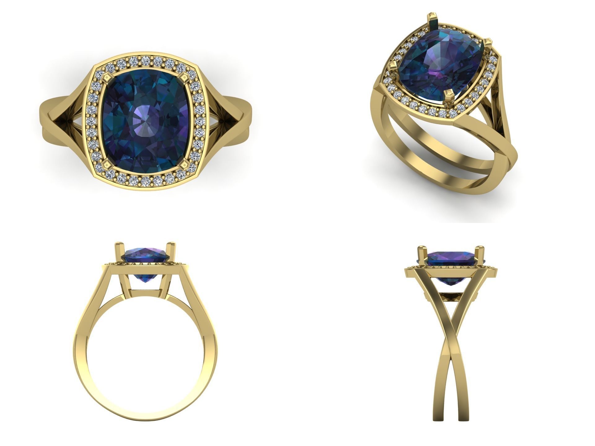 Ring pl11 3D print model_3