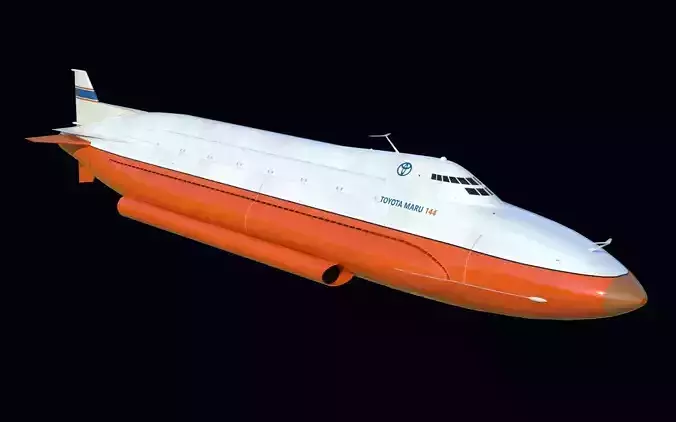 MHD Drive-Powered cargo Submarine