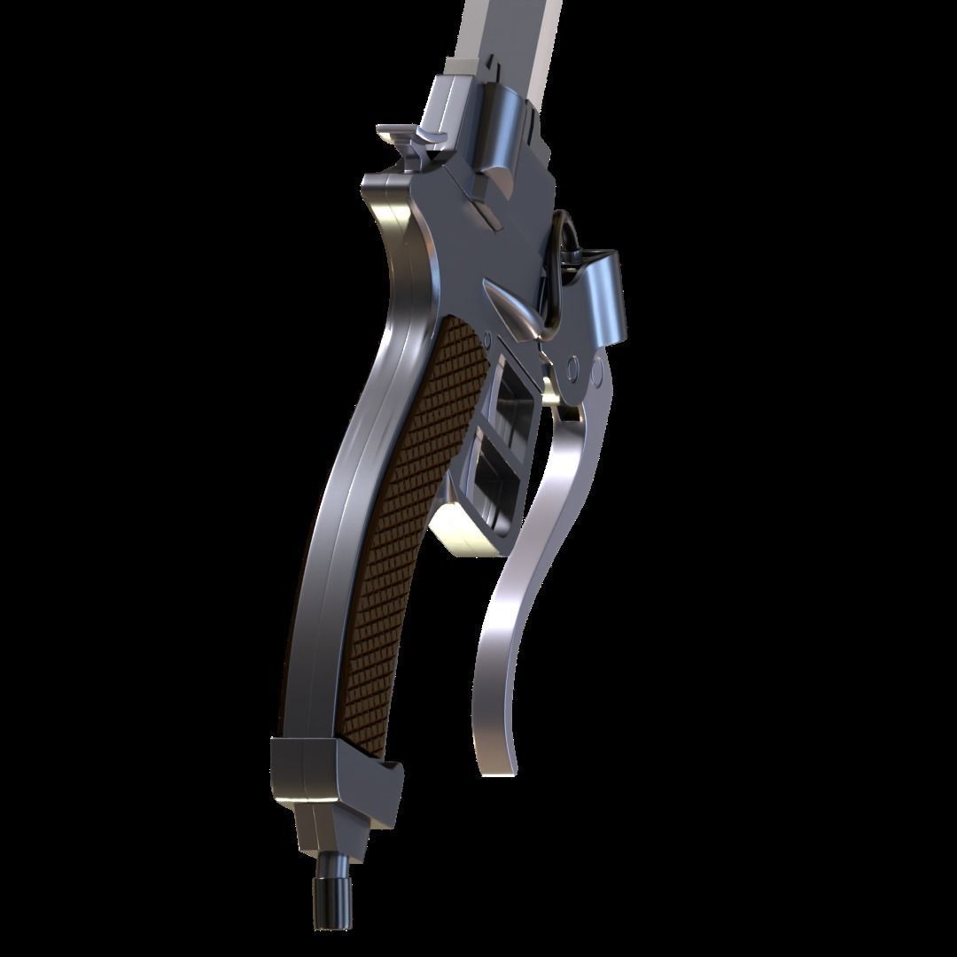 Attack On Titan 3D maneuver gear ODM sword 3D print model_5