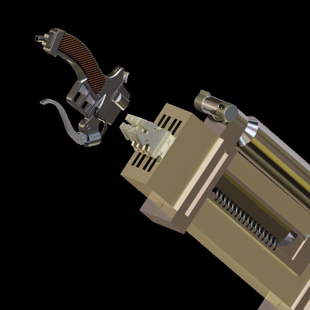 Attack On Titan 3D maneuver gear ODM sword 3D print model_10