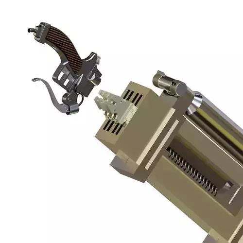 Attack On Titan 3D maneuver gear ODM sword 3D print model