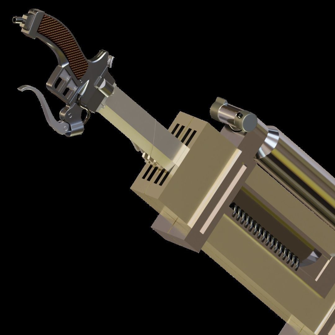 Attack On Titan 3D maneuver gear ODM sword 3D print model_21