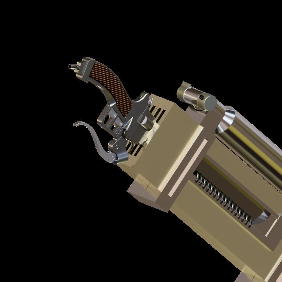 Attack On Titan 3D maneuver gear ODM sword 3D print model_16