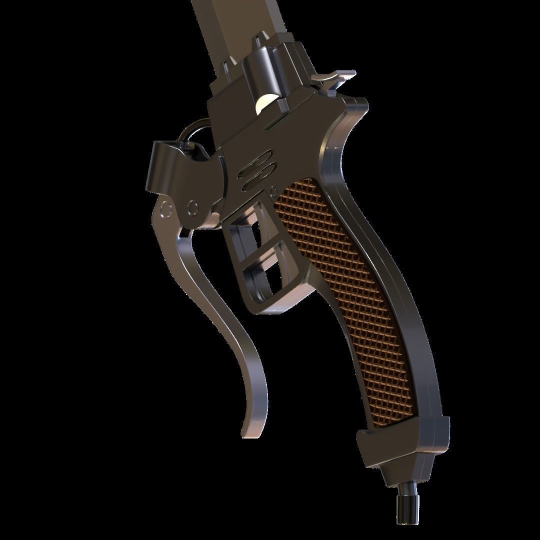Attack On Titan 3D maneuver gear ODM sword 3D print model_12