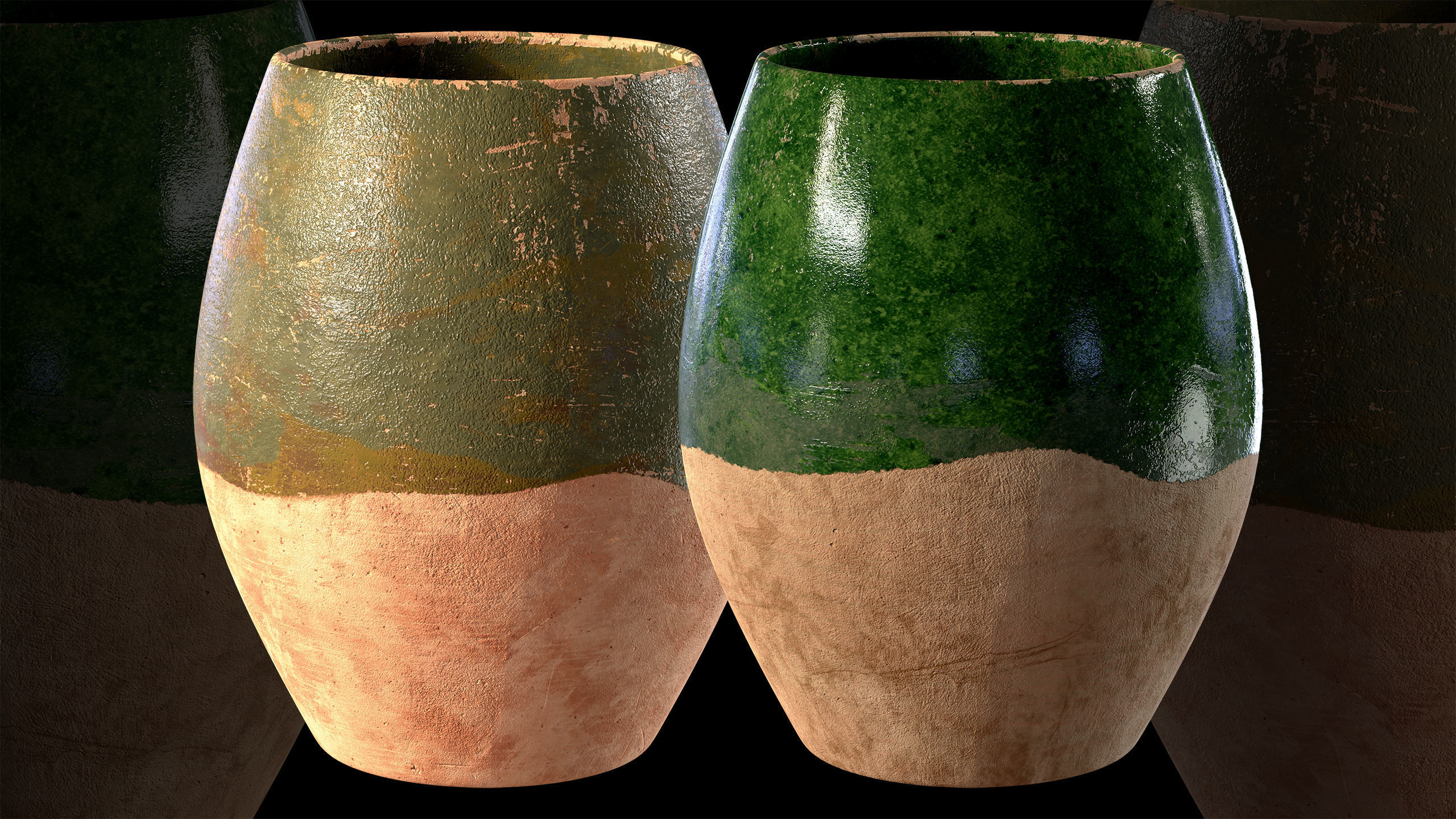 30 Pottery Smart material  20 Base Material with textures Texture_21