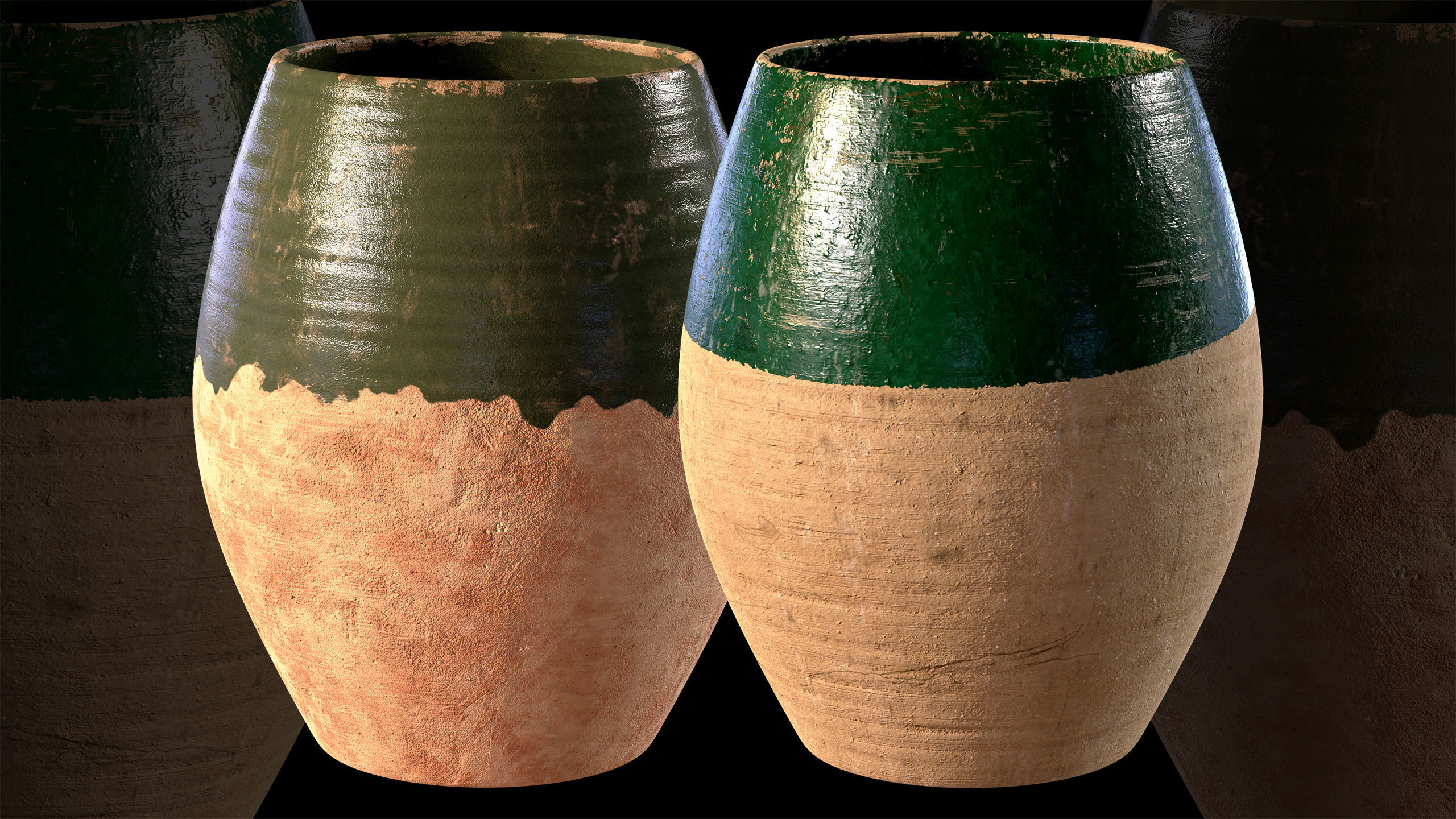 30 Pottery Smart material  20 Base Material with textures Texture_20