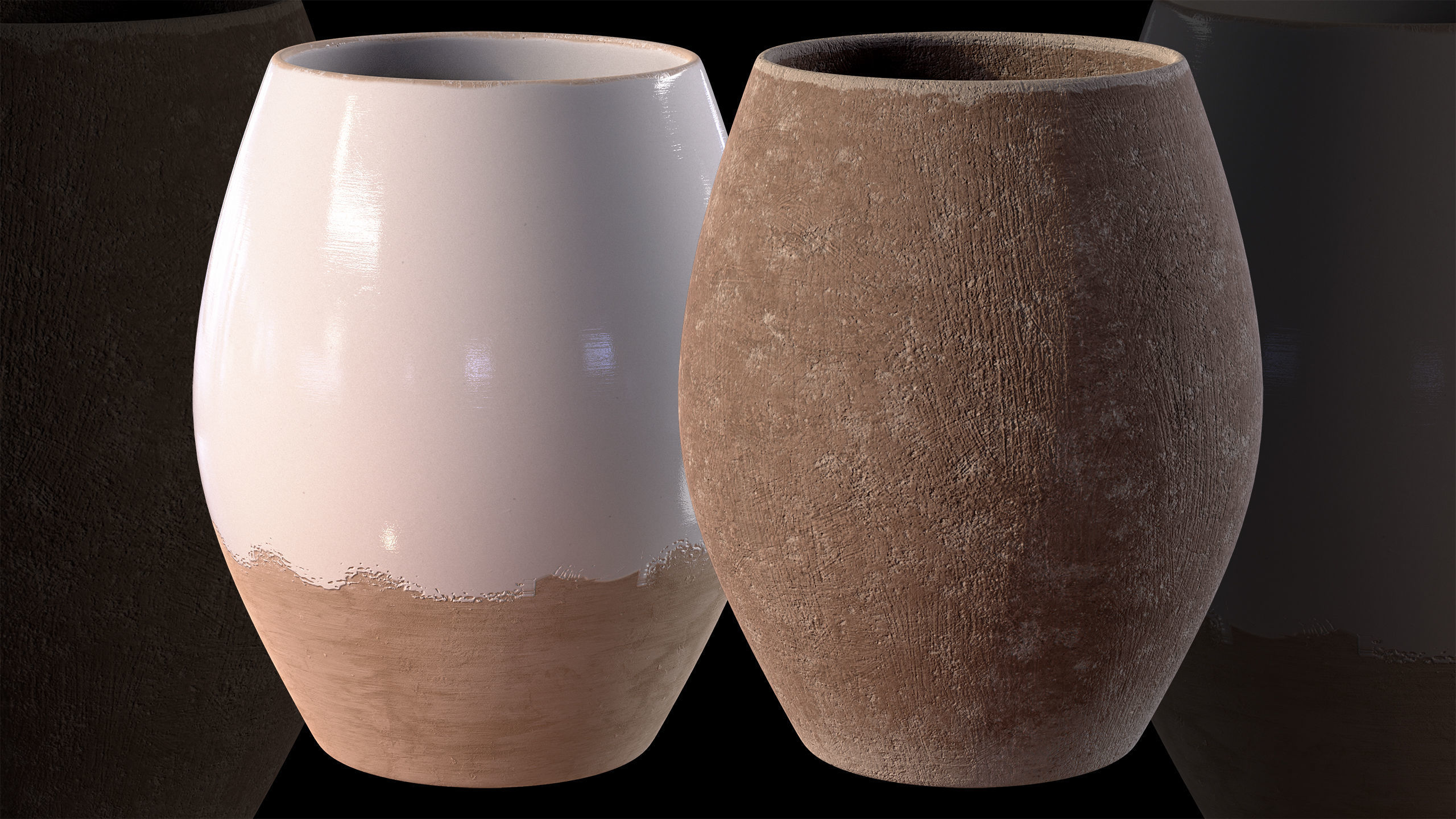 30 Pottery Smart material  20 Base Material with textures Texture_19