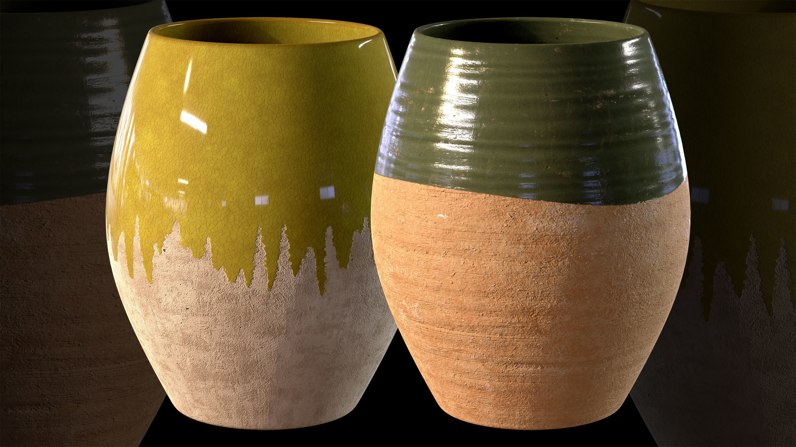 30 Pottery Smart material  20 Base Material with textures Texture_15