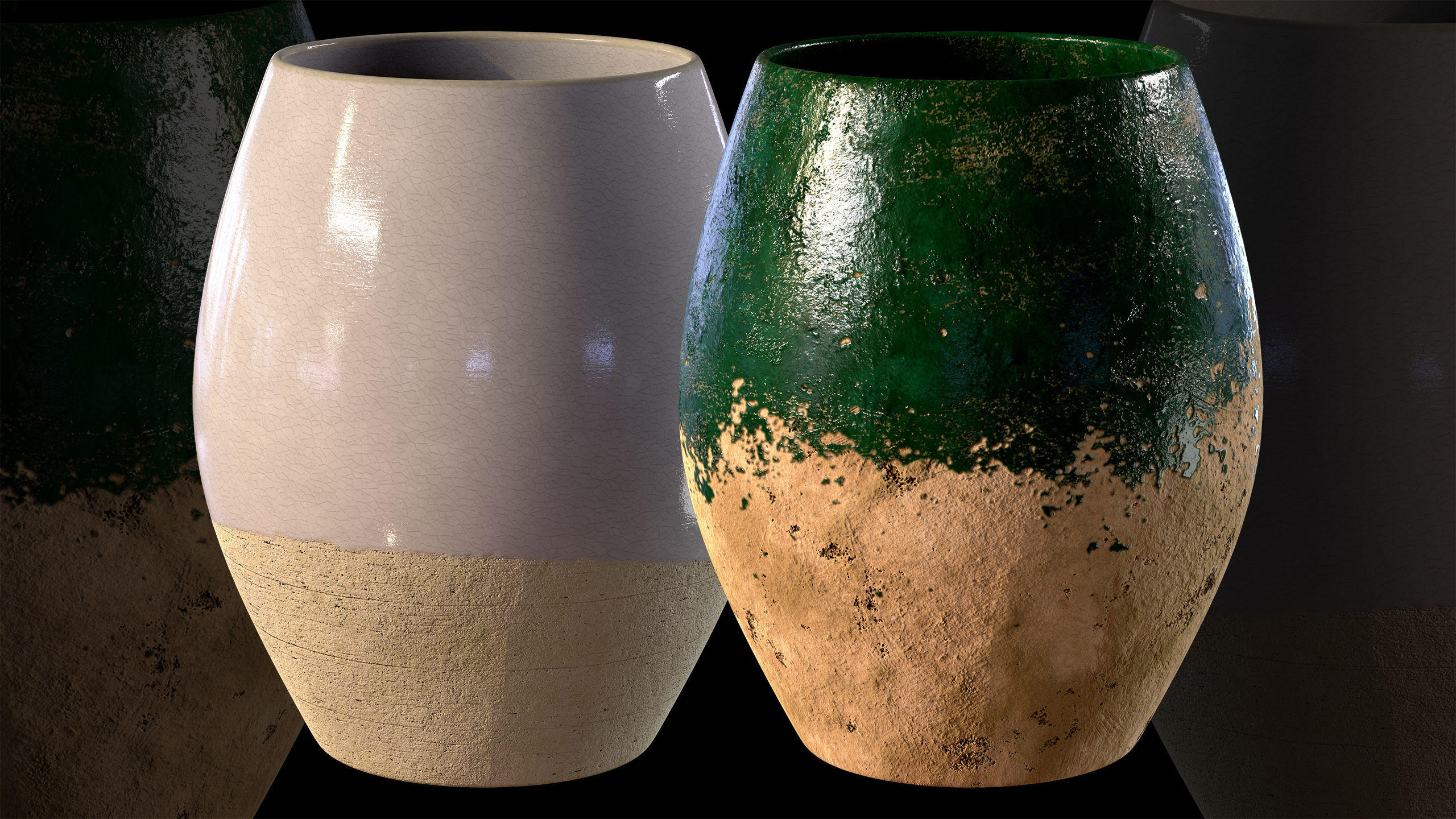 30 Pottery Smart material  20 Base Material with textures Texture_14