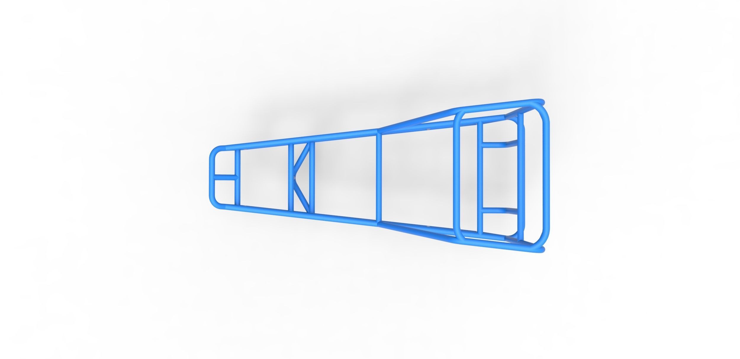 Frame for water pumper Sand buggy Scale 1 to 25 3D print model_7