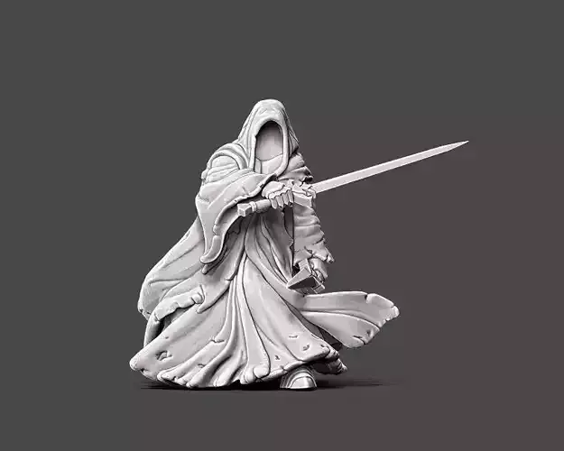 Wraith 1 - 35 mm scale 3D print model