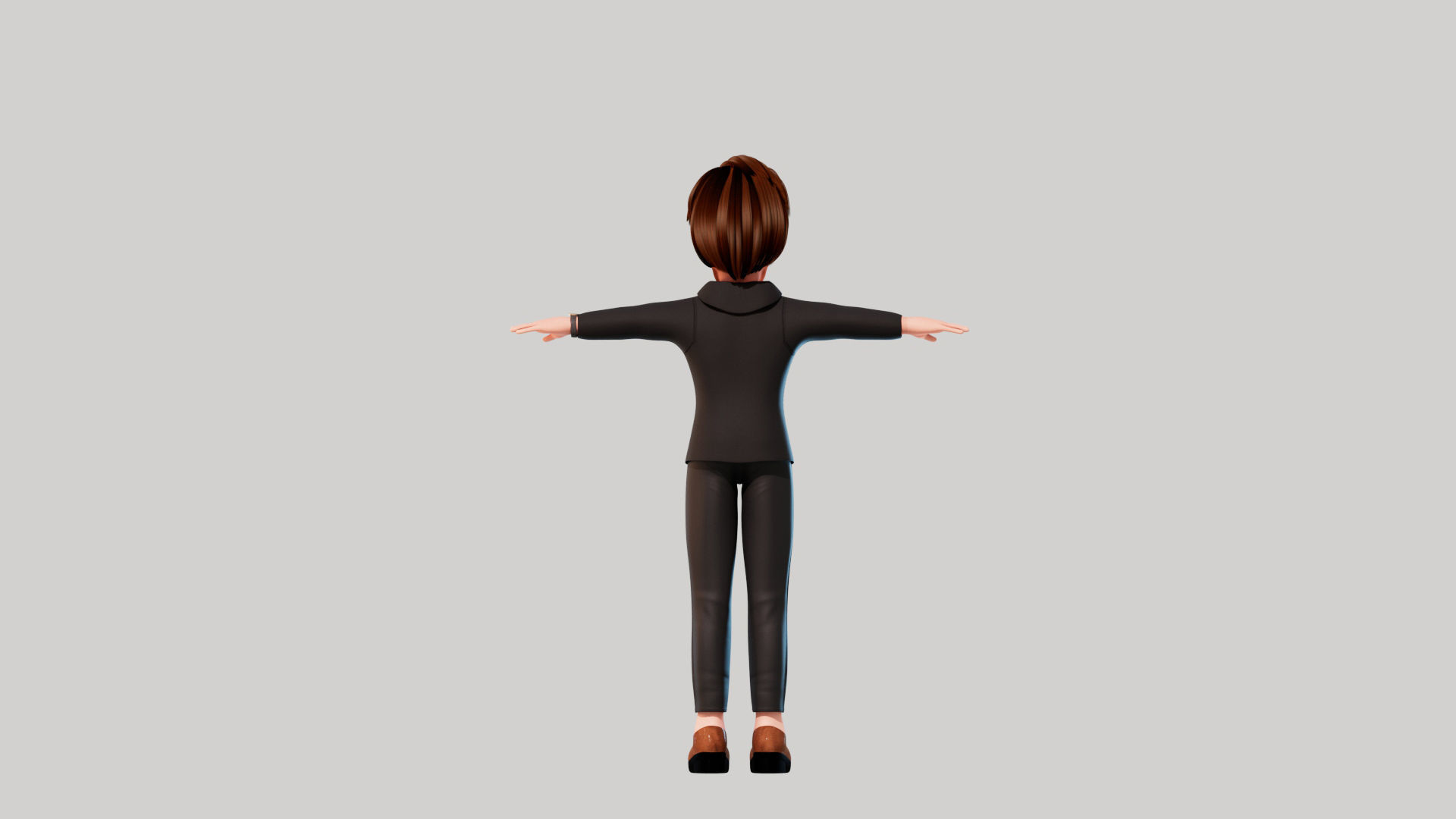 Cartoon Man ALex 3D model_10