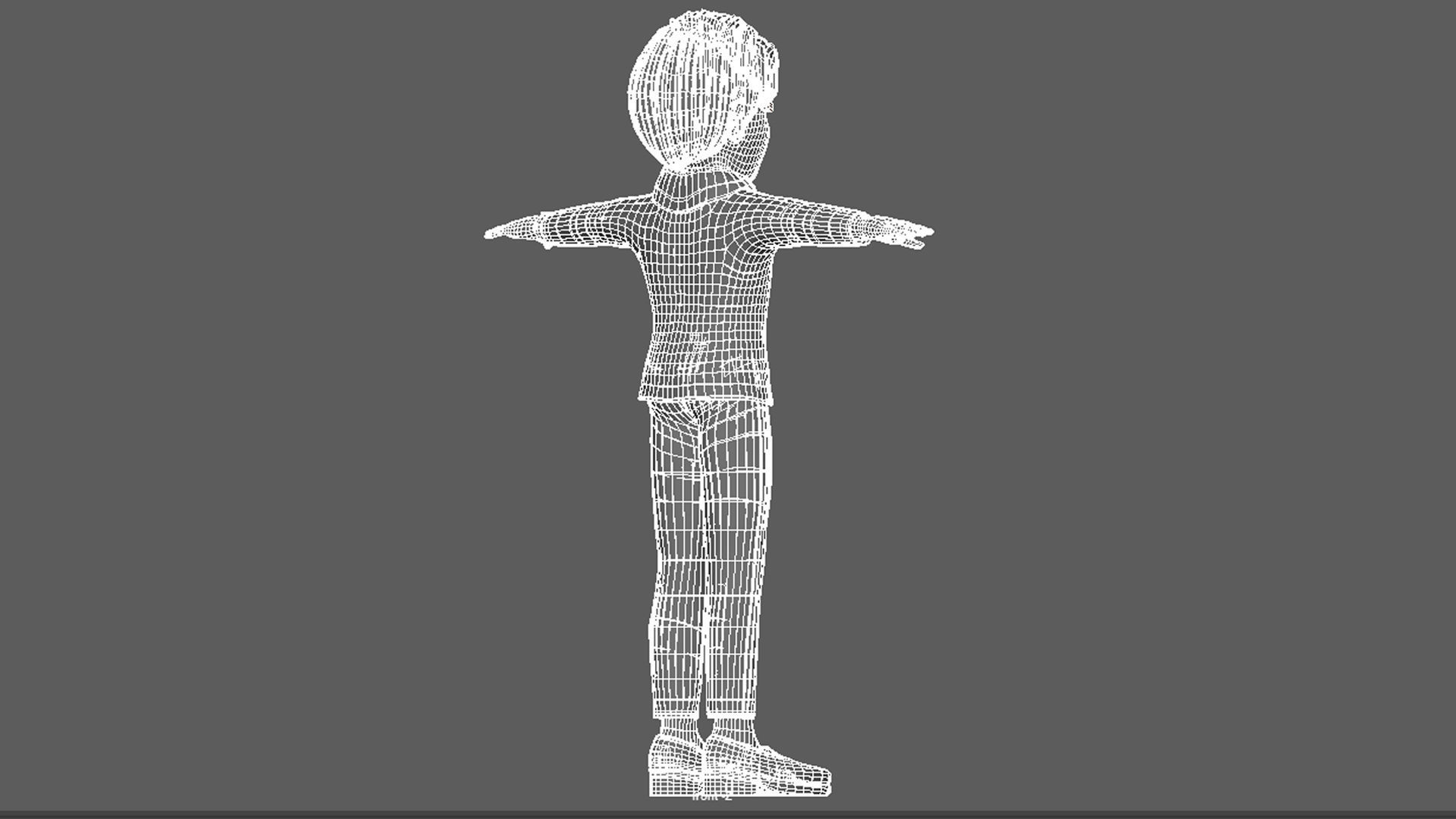 Cartoon Man ALex 3D model_18