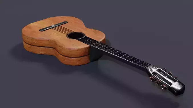 Wooden Guitar