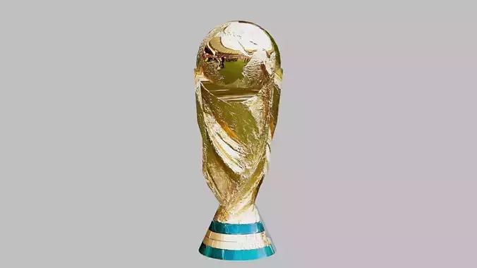 world cup 2022 quatar Low-poly 3D model