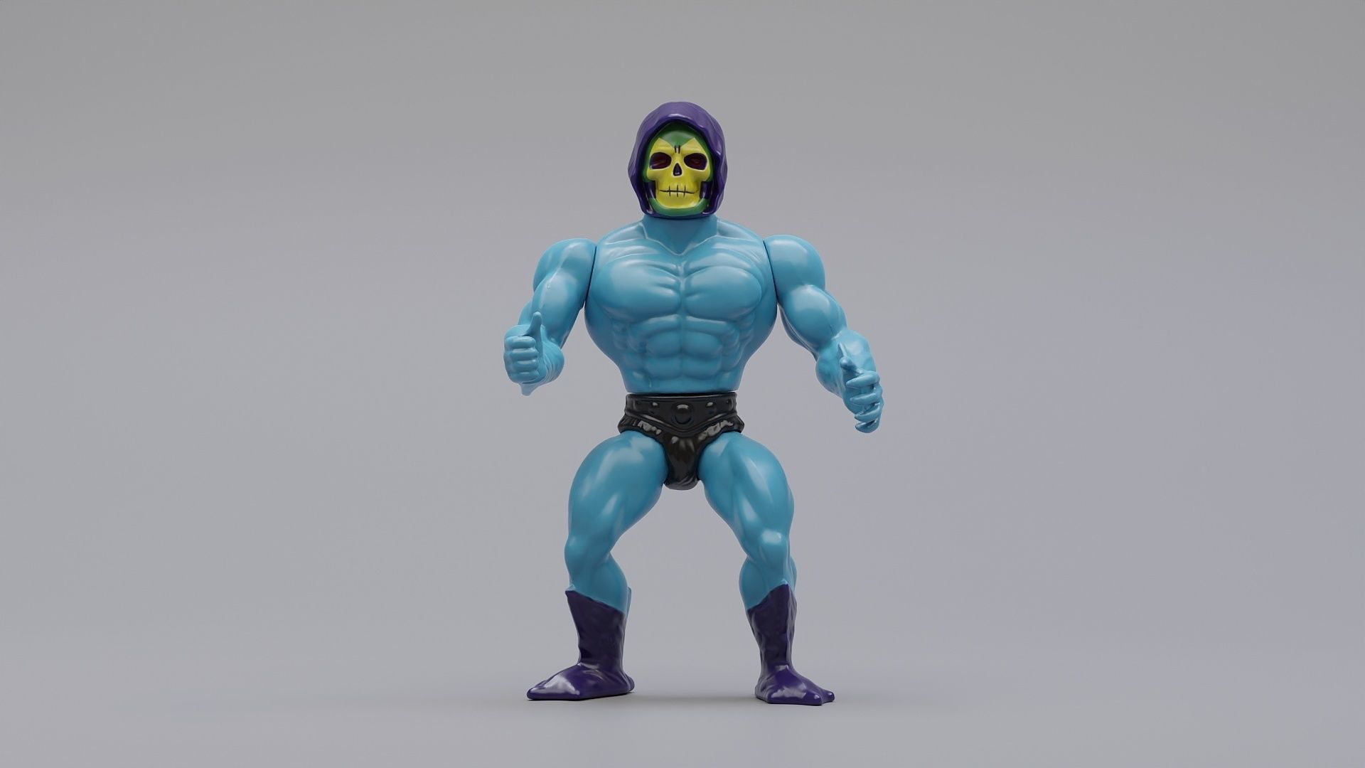 Skeletor Action Figure 3D model_13