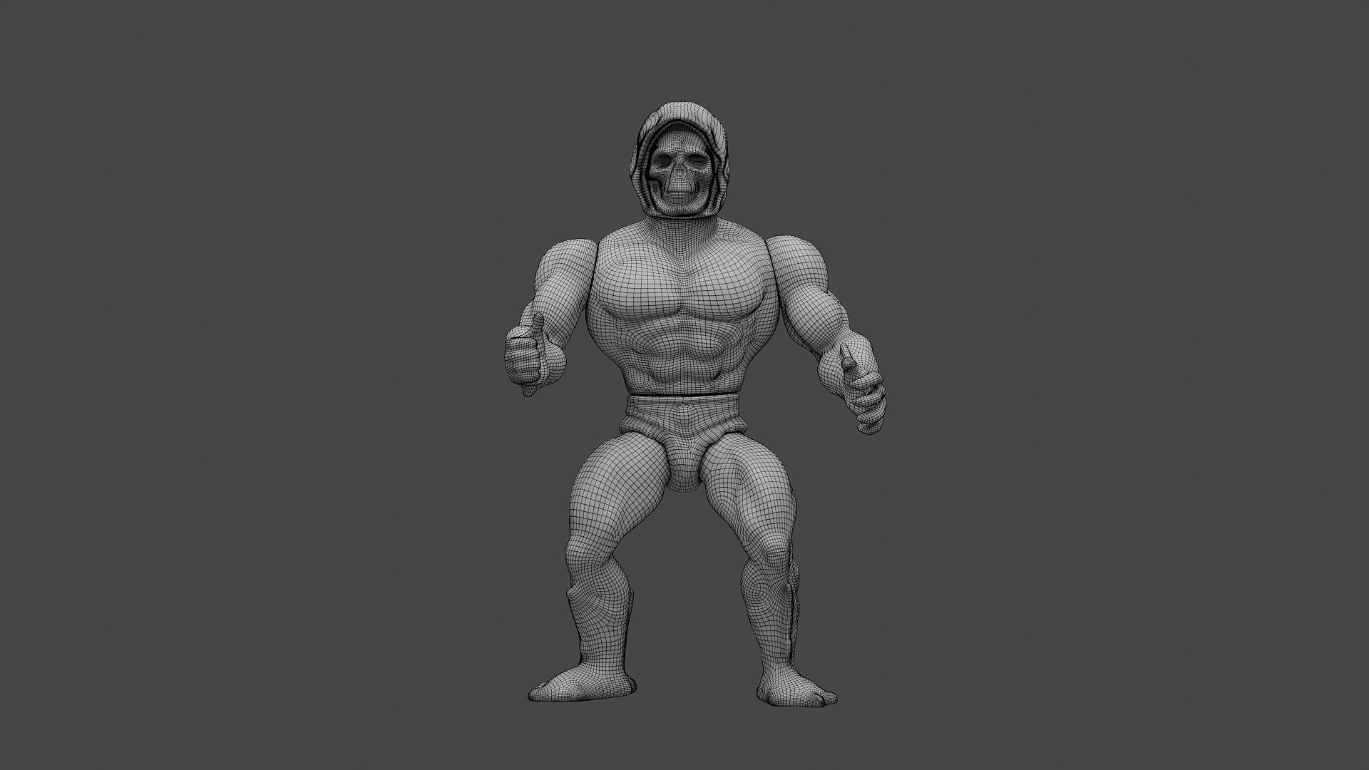 Skeletor Action Figure 3D model_14
