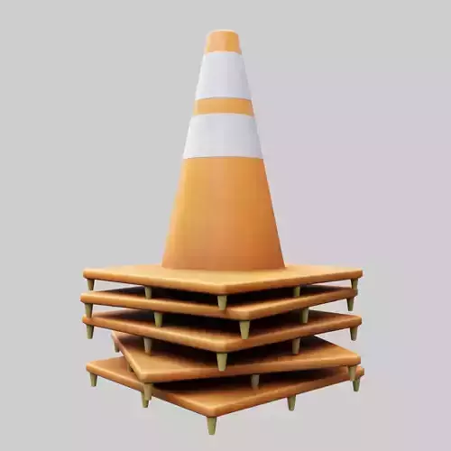 Stack of Traffic Cones