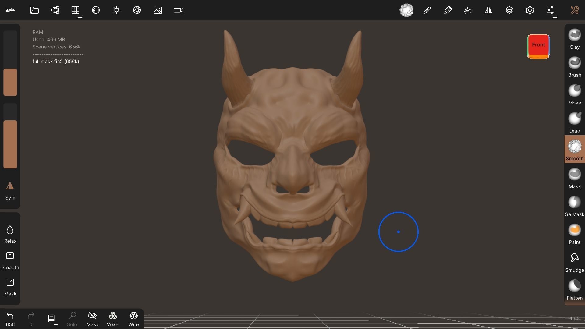 Oni demon 3D print model_6