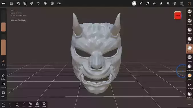 Oni demon 3D print model
