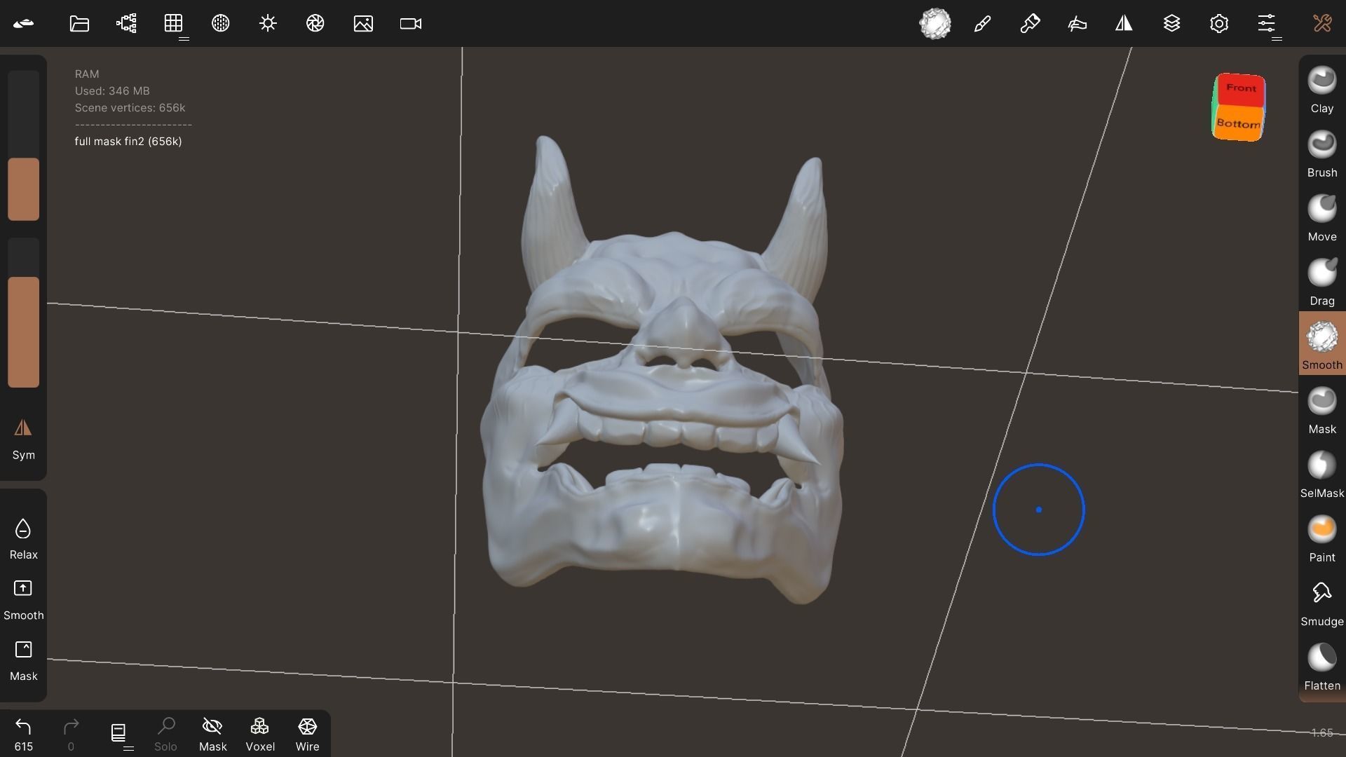 Oni demon 3D print model_1