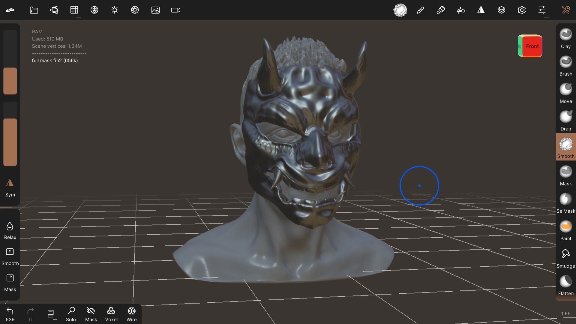 Oni demon 3D print model_10