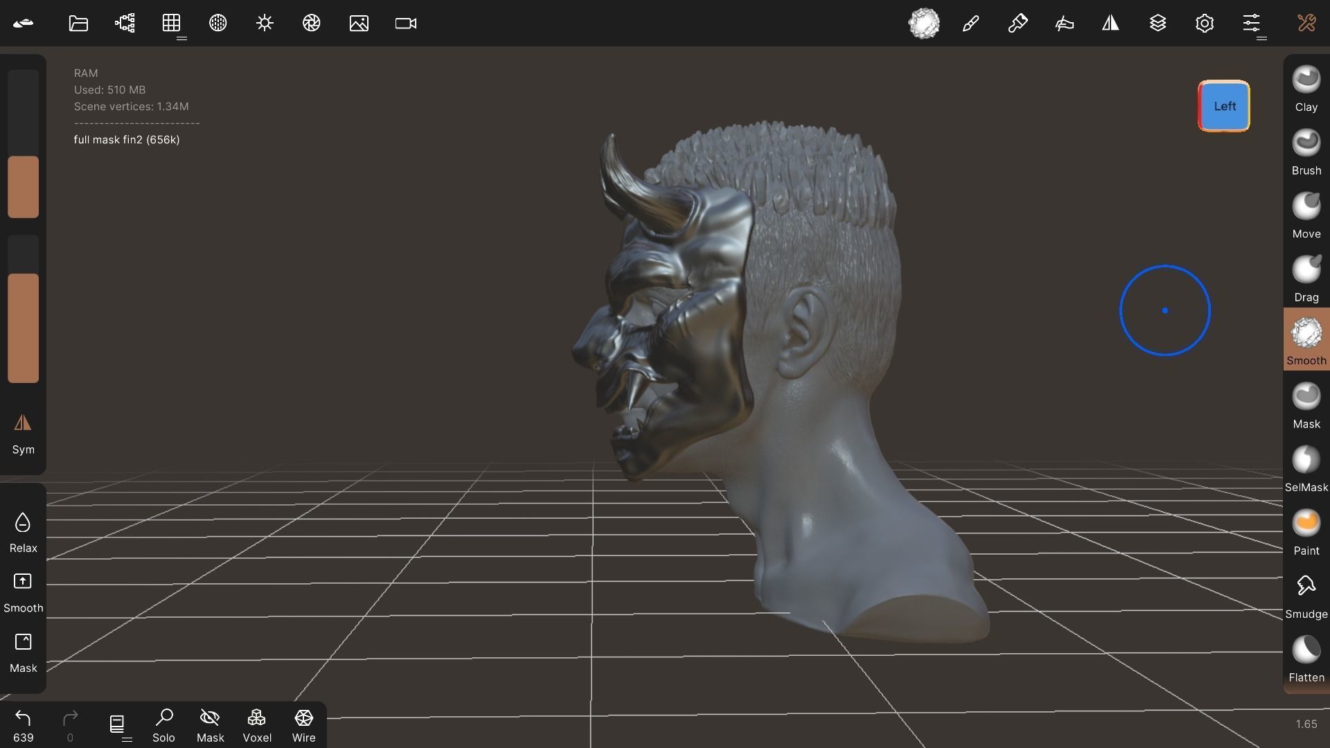 Oni demon 3D print model_5