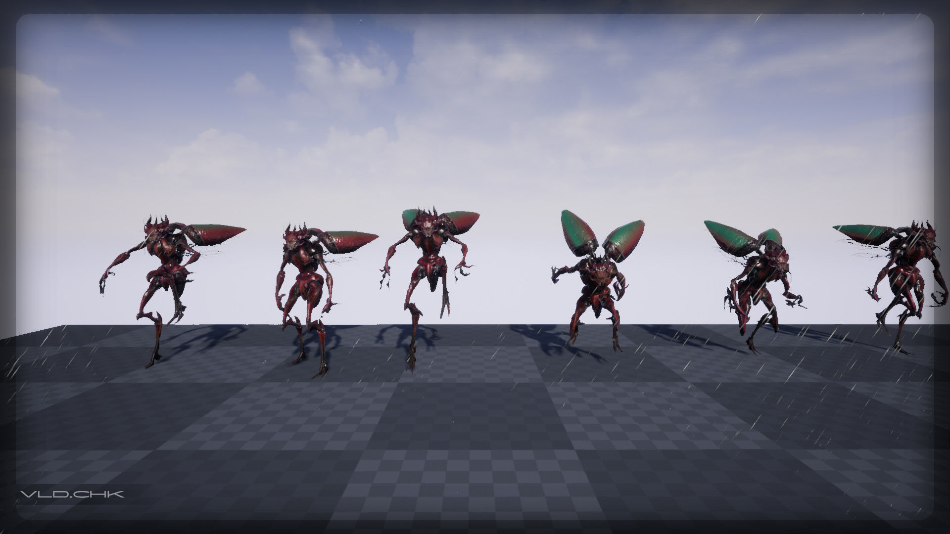 Lizard - Demon Beetle Low-poly 3D model_15