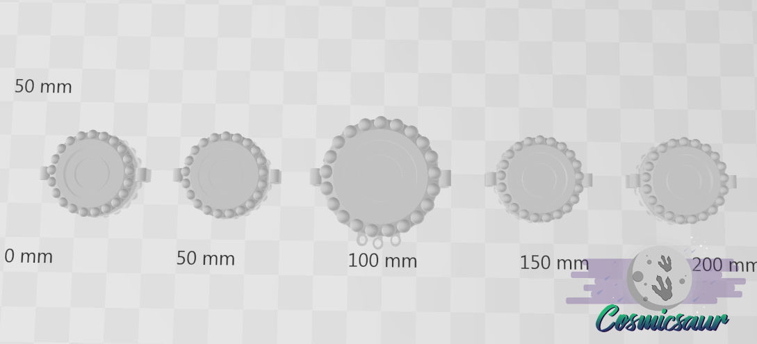 Rhaenyra Targaryen Necklace 3D model_3