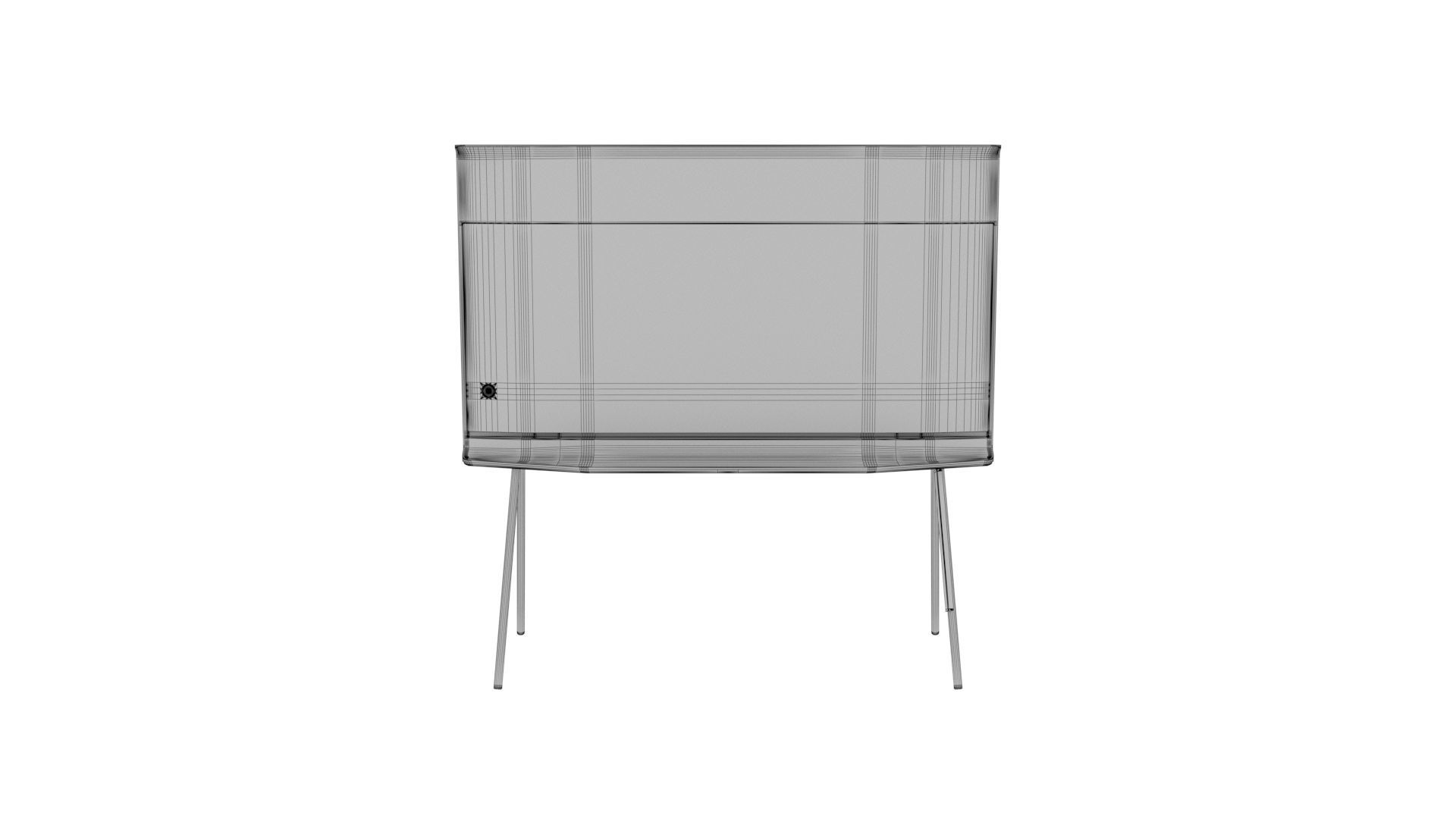 Samsung The Serif TV 3D model_13