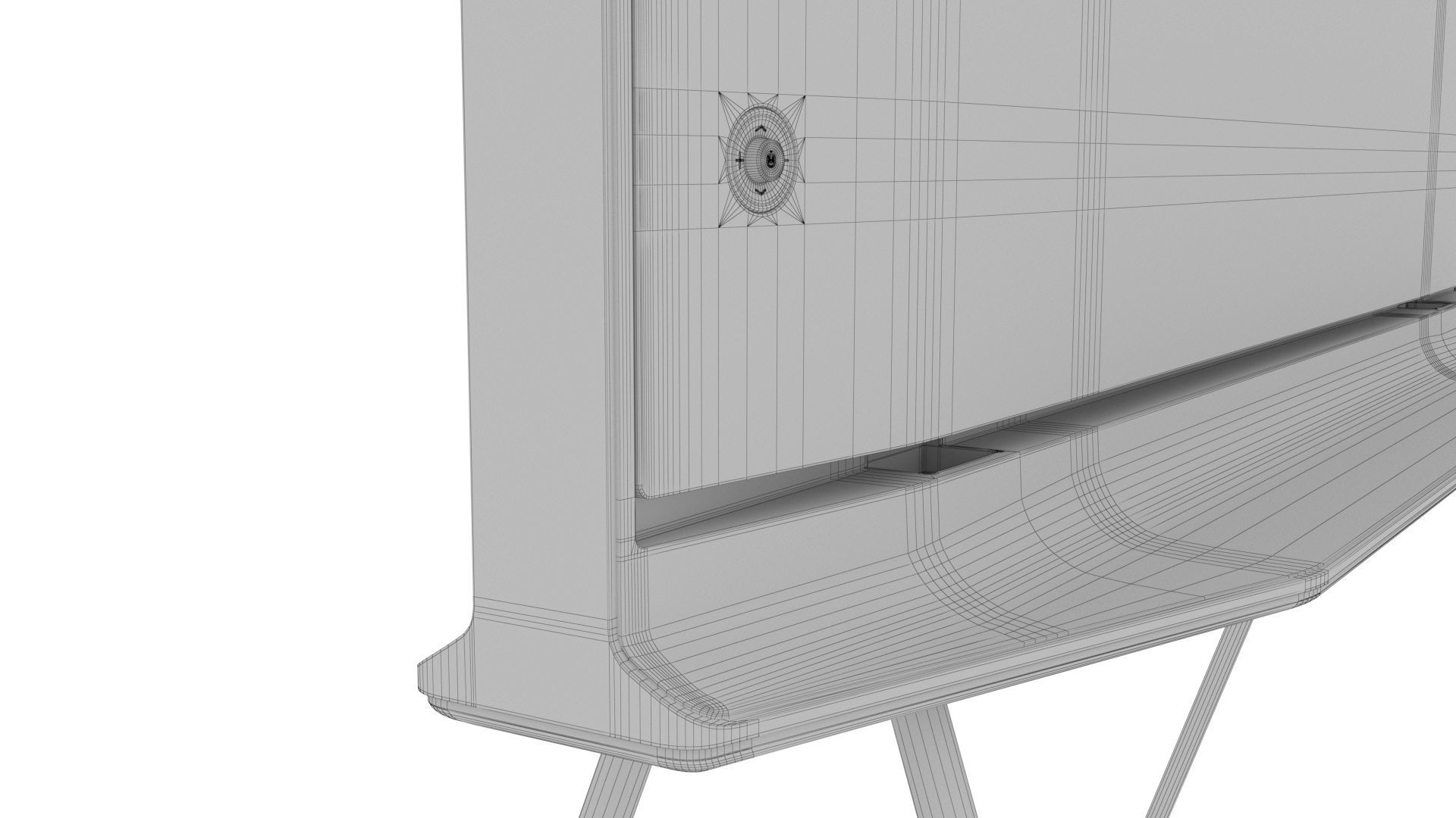 Samsung The Serif TV 3D model_16