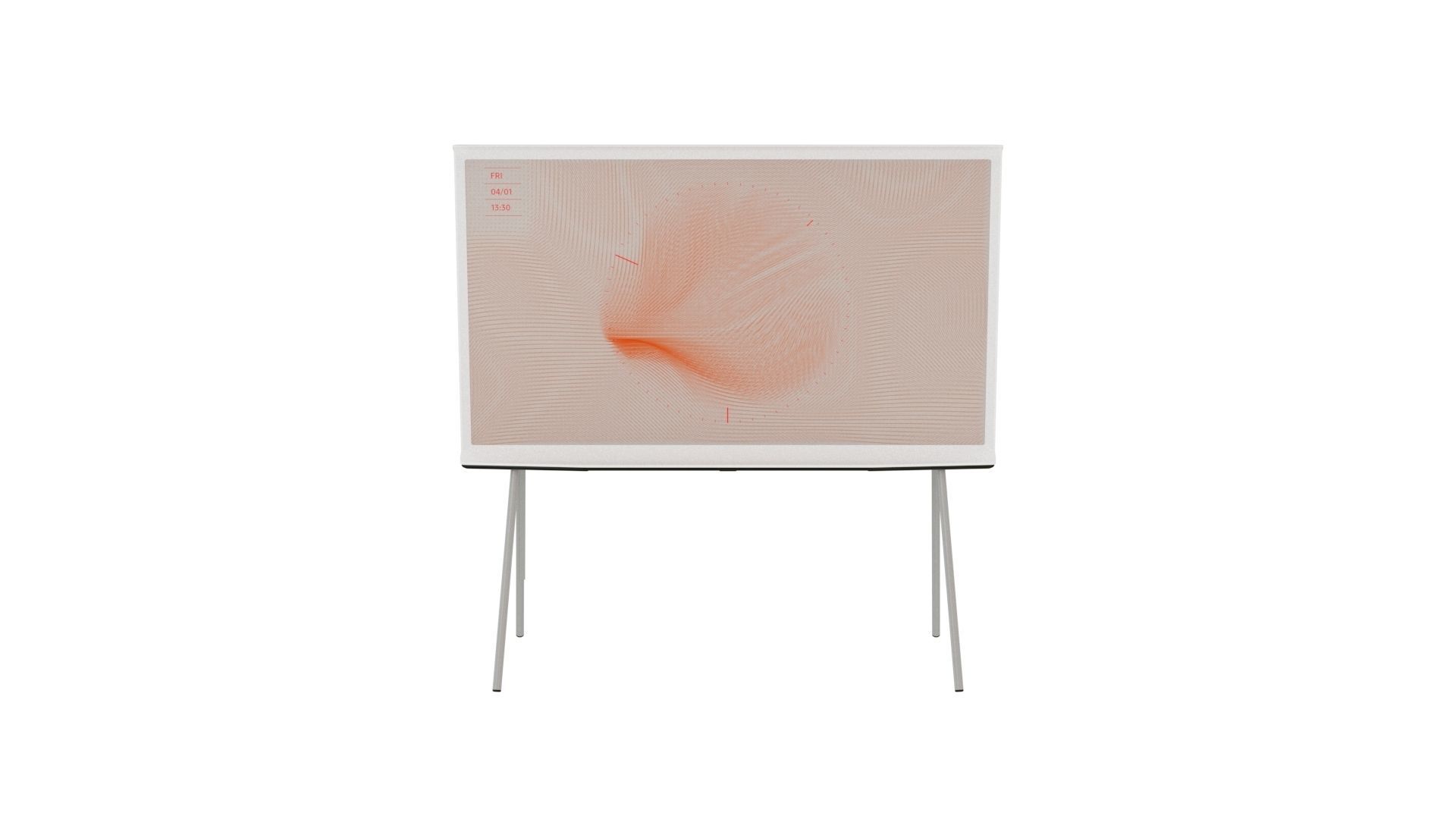 Samsung The Serif TV 3D model_2