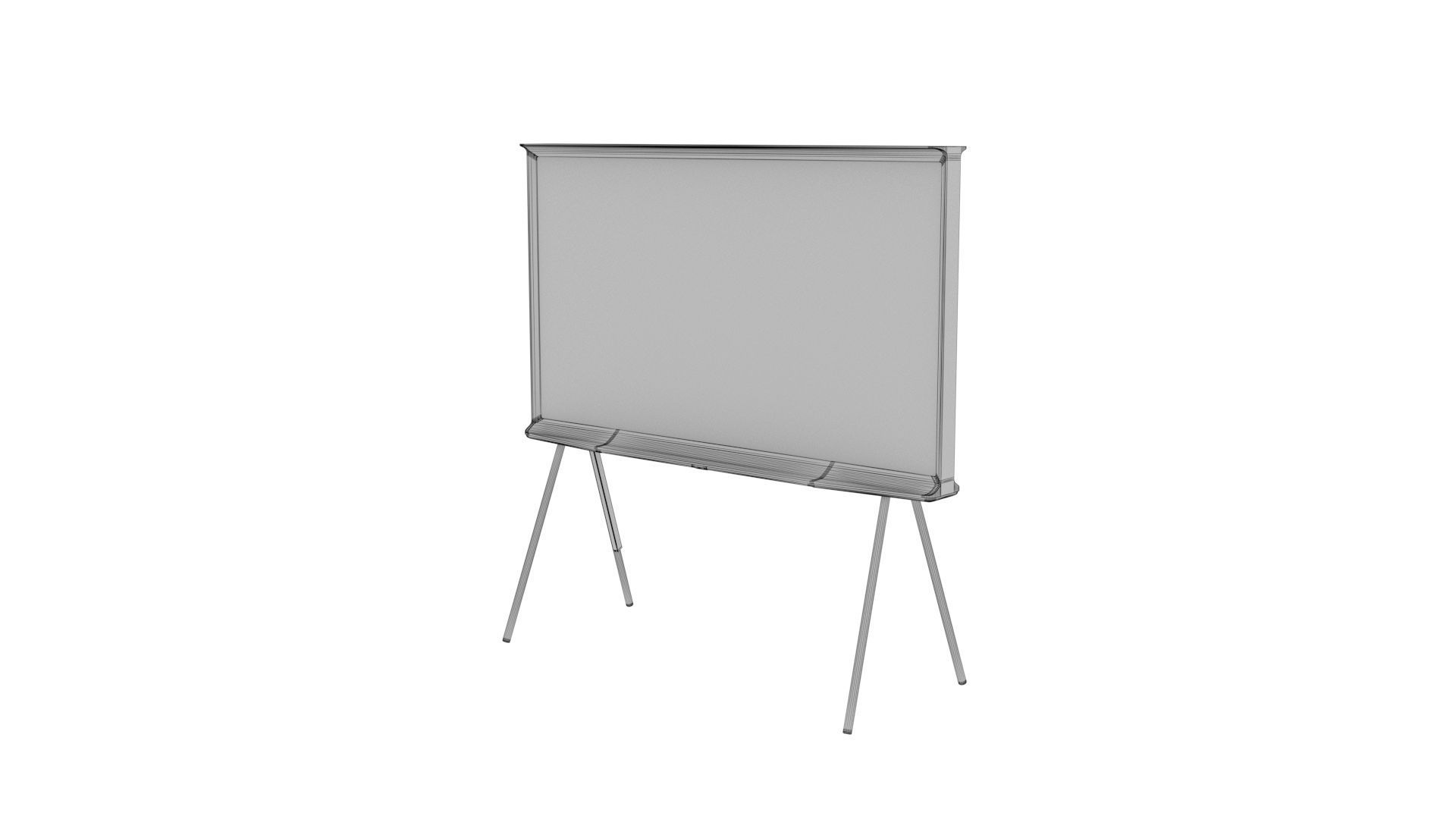 Samsung The Serif TV 3D model_11