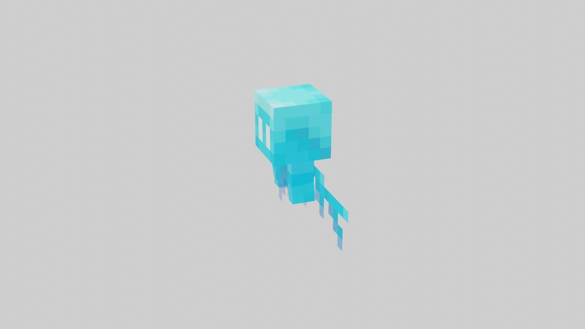 Minecraft Allay Rigged Low-poly 3D model_22