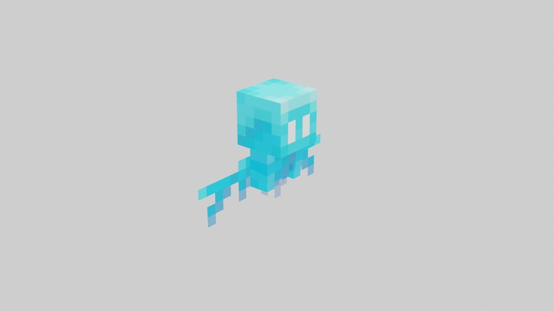 Minecraft Allay Rigged Low-poly 3D model_11