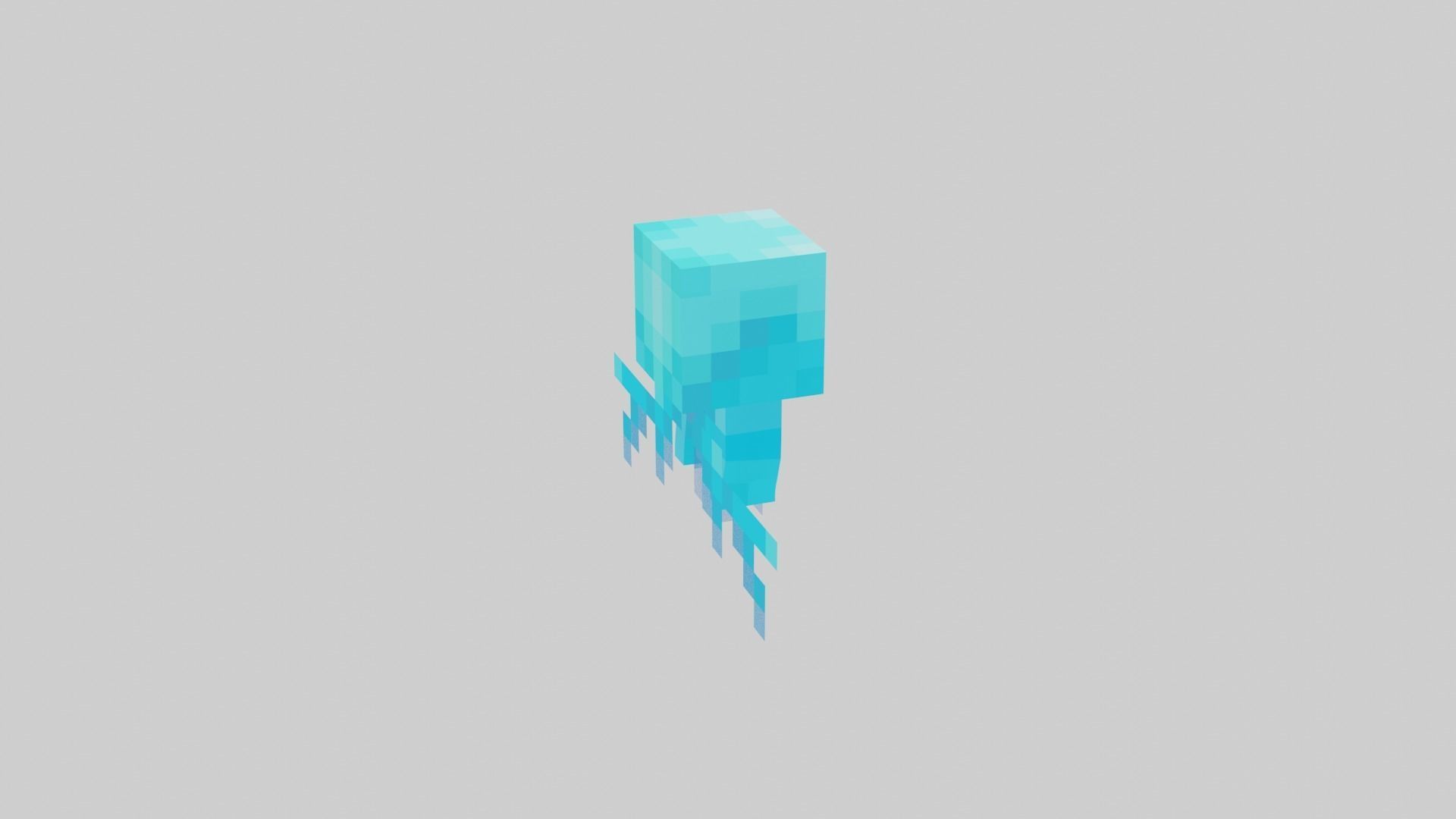 Minecraft Allay Rigged Low-poly 3D model_37