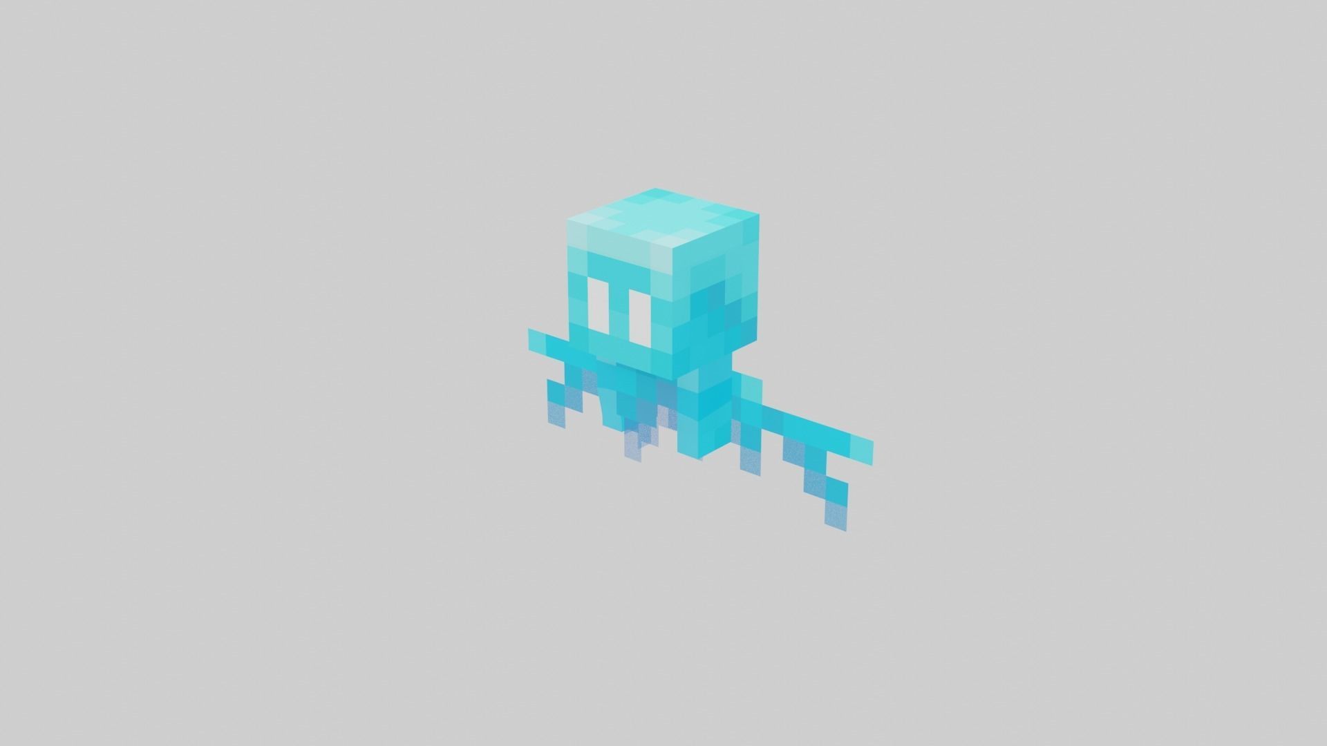 Minecraft Allay Rigged Low-poly 3D model_19