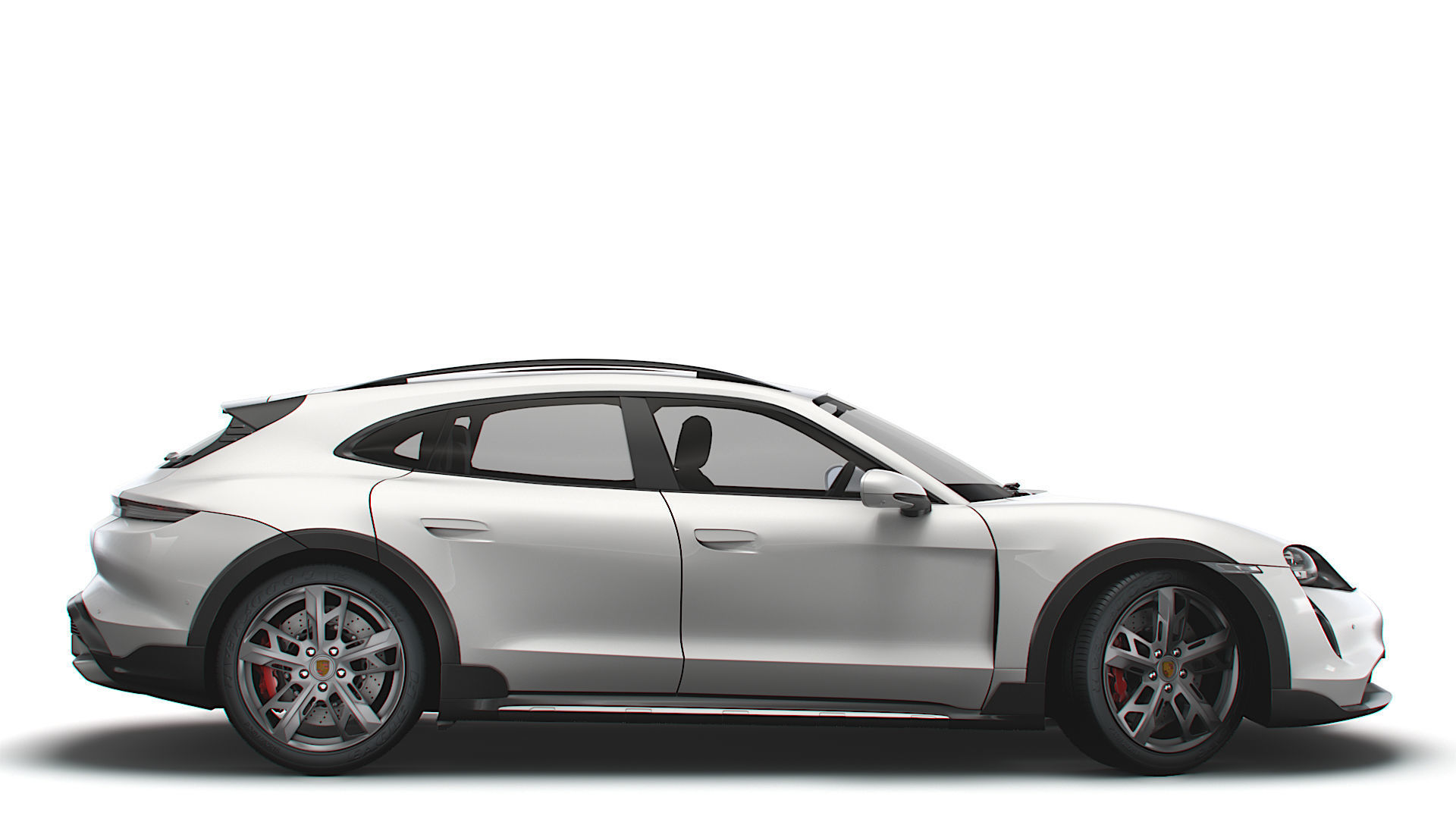 Porsche Taycan Turbo S Cross Turismo 2022 3D model_1