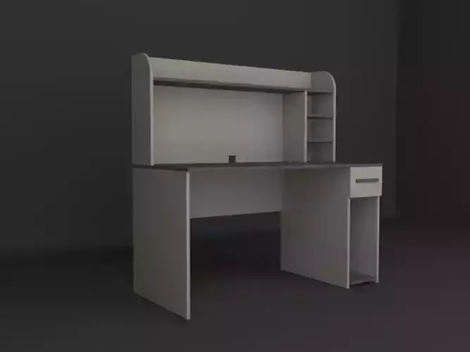 computer table 3D model
