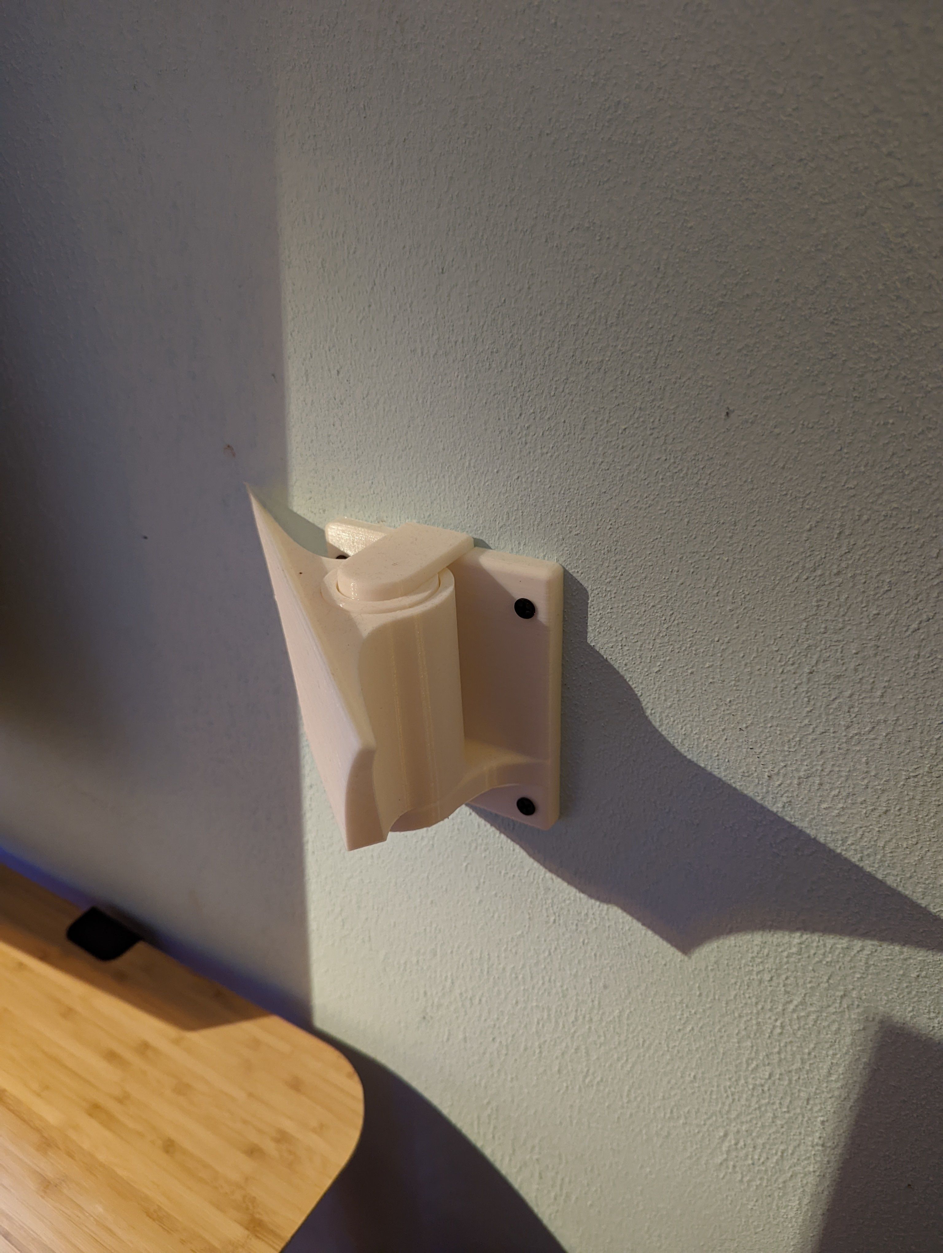 Tiltable decoupled HiFi Speaker Wallmount for heavy Speakers 3D print model_4