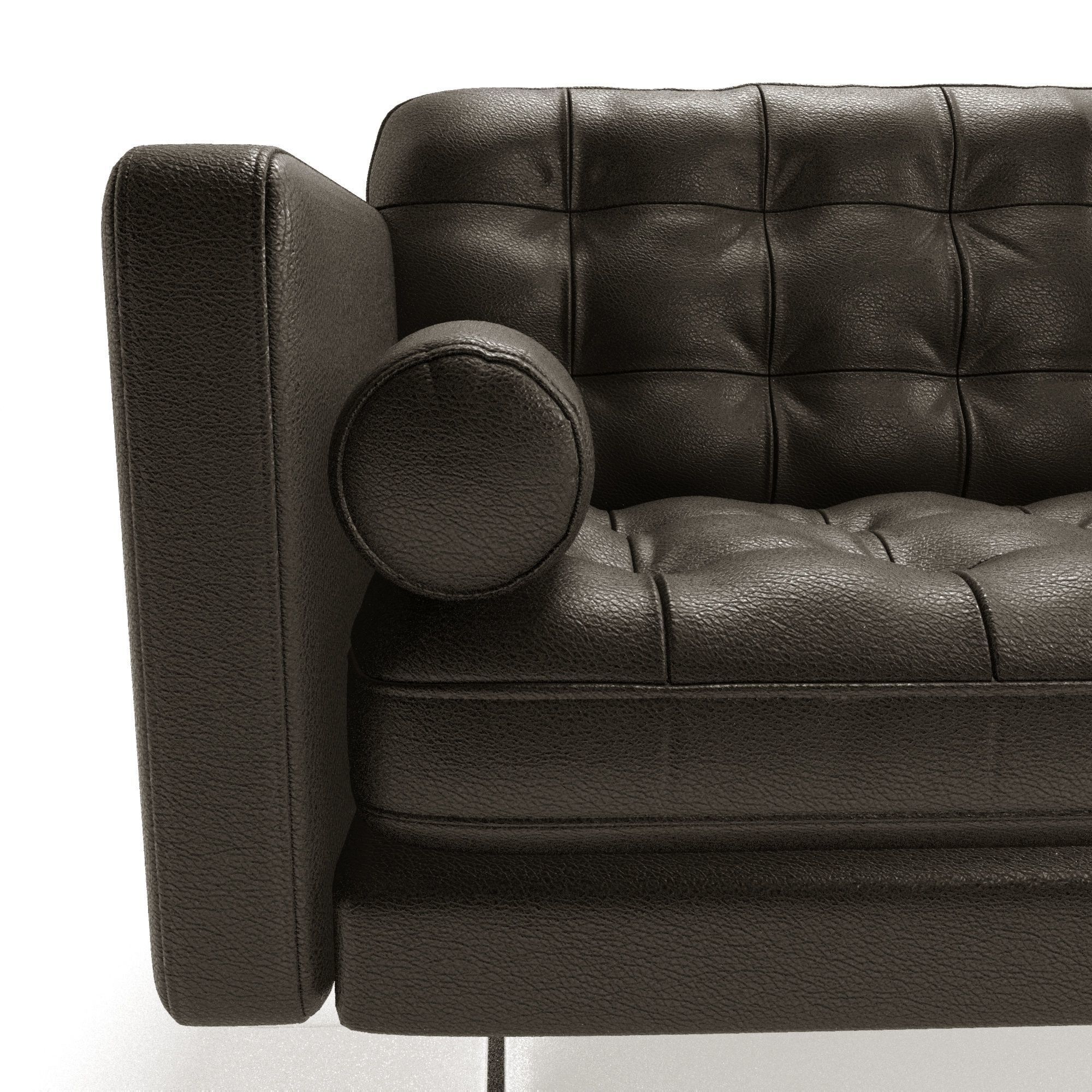 Gran Torino sofa  Low-poly 3D model_1